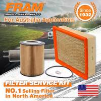 Fram Oil Air Fuel Filter Service Kit for BMW 320Ci 320I 325Ci 325I 325Ti E46