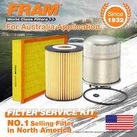 Fram Oil Air Fuel Filter Service Kit for Mercedes Benz Sprinter 318 418 518 W906