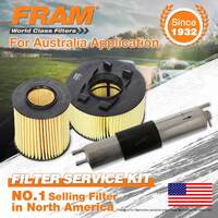 Fram Oil Air Fuel Filter Service Kit for BMW 318I 318Ti E46 2001-2005