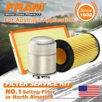 Fram Oil Air Fuel Filter Service Kit for Benz Viano Vito 109 111 W639 CDi