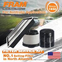 Fram Oil Air Fuel Filter Service Kit for Toyota Hiace KDH221R KDH223R KDH201R