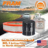 Fram Oil Air Fuel Filter Service Kit for Mazda 626 CB2MS 929 929L LA 121L CD3MC