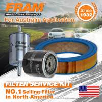 Fram Oil Air Fuel Filter Service Kit for Nissan Patrol MK MQ Navara D21