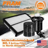 Fram Oil Air Fuel Filter Service Kit for Toyota Camry MCV20R V6 3L 00-02