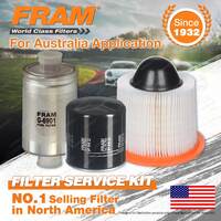 Fram Oil Air Fuel Filter Service Kit for Ford Fairmont Falcon BA BF Fpv Gt-P BA