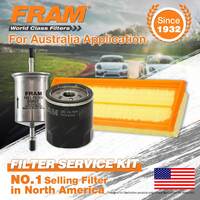 Fram Oil Air Fuel Filter Service Kit for Citroen Xantia 2 VSX N6 H/Back