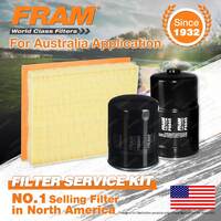 Fram Oil Air Fuel Filter Service Kit for Landrover Defender 110 130 90 Discovery