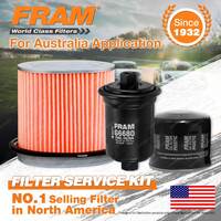 Fram Oil Air Fuel Filter Service Kit for Hyundai Sonata DF II II-III