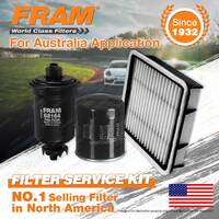 Fram Oil Air Fuel Filter Service Kit for Lexus Gs300 JZS160R 10/1997-2005