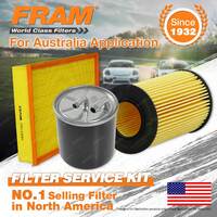 Fram Oil Air Fuel Filter Service Kit for Mercedes Benz Sprinter 415 W906 2008-10