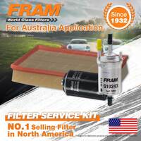 Fram Oil Air Fuel Filter Service Kit for Volkswagen Multivan T5 350TSI 11-2014