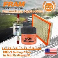 Fram Filter Service Kit For Holden Commodore VZ 5.7L 6.0L V8 2004-2006