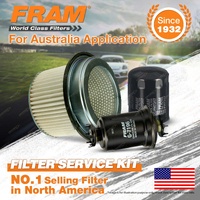 Fram Oil Air Fuel Filter Service Kit for Mitsubishi Express Van SJ 08/2006-On