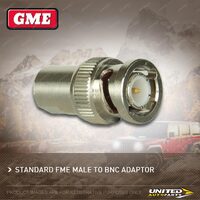 GME Standard FME Male To BNC Adaptor Replacement Fitment AD-SS502