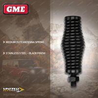 GME Black Medium Duty Antenna Spring to suit AE-SS4702B 960mm Black Antenna Whip