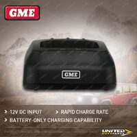 GME Dual Desktop Charging Cradle BCD-SS023 - Suit Radio TX-SS6600S