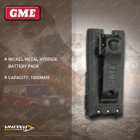 GME 1500Mah Ni-Mhi Battery Pack - Suit Radio TX-SS6200 / TX-SS7200