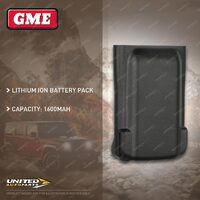 GME 1600mAh Lithium Ion Battery Pack - Suit Radio TX-SS675 / TX-SS677 Variants