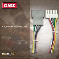 GME European Type Iso Lead - Suit Bluetooth AM / FM/CD Stereo RC-SS900BT