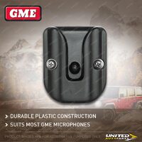 GME Black Durable Plastic Construction Suits Most GME Microphones MB-SS029B