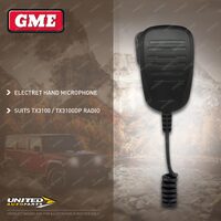 GME Electret Hand Microphone MC-SS301B - Suit Radio TX-SS3100 / TX-SS3100DP