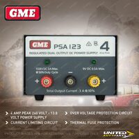 GME Regulated Power Supply (4 Amp Peak 240 Volt - 13.8 Volt Power Supply)