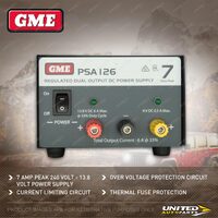 GME Regulated Power Supply (7 Amp Peak 240 Volt - 13.8 Volt Power Supply)