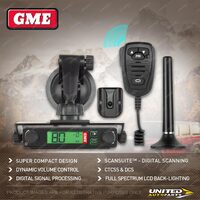 GME 5 Watt Super Compact UHF CB Radio with Plug N Play Kit - TX-SS3120SPNP