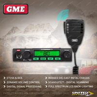 GME 5 Watt Compact UHF CB Radio - Scansuite Scanning with no Antenna TX-SS3500S