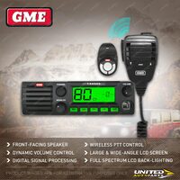 GME 5 Watt Din Mount UHF CB Radio With Wireless PTT & Scansuite TX-SS4500WS