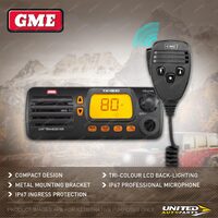 GME 5 Watt IP67 Rated UHF CB Radio and Microphone - Compact Design TX-SS4610