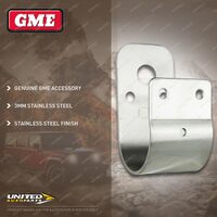 GME 50mm Wrap-Around Bullbar Bracket - 3mm Stainless Steel Finish