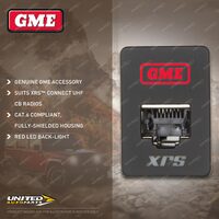 GME RJ45 Pass-Through Adaptor - Type 1 Red Suit XRS Connect UHF CB Radios