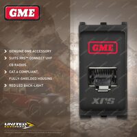 GME RJ45 Pass-Through Adaptor - Type 3 Red Suit XRS Connect UHF CB Radios