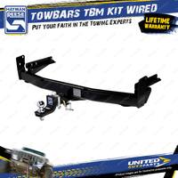 Hayman Reese Towbars TBM Kit Wired HD for Toyota Hilux GUN GGN 2D 4D Ute 2015-On