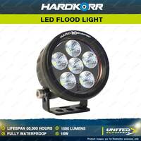 Hardkorr 18W LED Flood Light 1500 Lumens IP67 Waterproof Caravan Camping