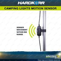 Hardkorr Motion Sensor for Camping Lights Automatic 12V 8m Detection Range