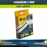 Hardkorr High Powered Lights 8 x Modules of 3 LED Lights IP68 waterproof