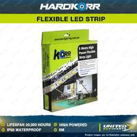 Hardkorr 5m Stick On White LED Flexible Tape Light 5600 Lumens IP68 Waterproof