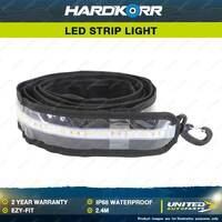 Hardkorr 2.4m Tri Colour Ezy Fit Flexible LED Strip Light IP68 Waterproof