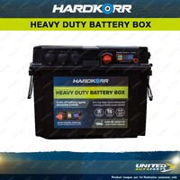 Hardkorr Heavy Duty Battery Box Blake Deep Cycle Battery Portable Camping