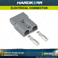 Hardkorr Anderson Style Electrical Connector - Contact Rating 12V 50A