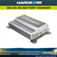 Hardkorr DC-DC Battery Charger With MPPT Solar Regulator - Max Output 40A