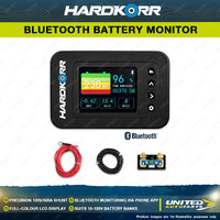 Hardkorr Bluetooth Battery Monitor with High Precision 100V/500A Shunt