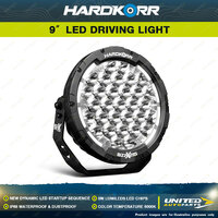 Hardkorr BZR-X Series 9" LED Driving Light Single - 5W Lumileds LED Chips