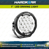 Hardkorr BZR-X Series 7" LED Driving Light Single - 5W Lumileds LED Chips