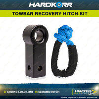 Hardkorr Towbar Recovery Hitch Kit - 5000kg Load Limit & 50x50mm Hitch