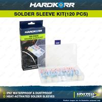 Hardkorr 120 Pcs Heat-Activated Solder Sleeve Kit - Voltage 600V-1000V Dustproof