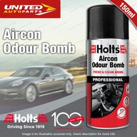 Holts Air Conditioner Aerosol Odour Bomb 150ML Quickly eliminates bad odours