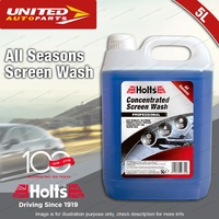 Holts All Seasons Concentrate Screen Wash 5L Melts ice Anti glare cleaning